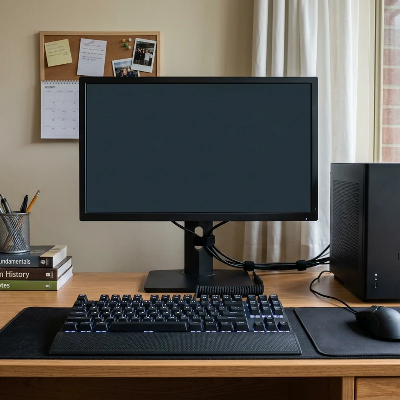 Poste PC étudiant clavier souris Battletron